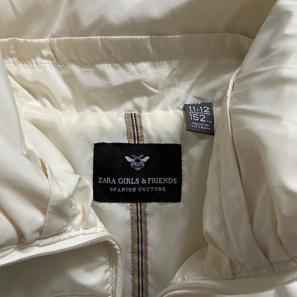 Vintage Zara Girls Spanish Puffer Jacket - Picture 2 of 2